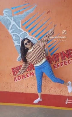 Bungee jumping in Goa