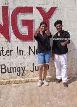 Bungee jumping in Goa